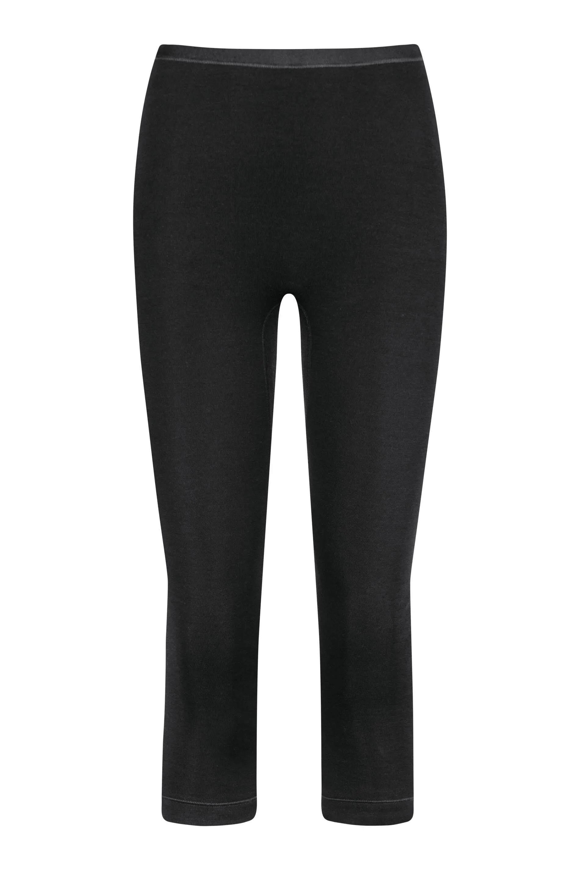 Leggings aus Schurwoll-Seide-Mix