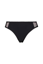 Bikini-Slip mit Mesh-Einsatz