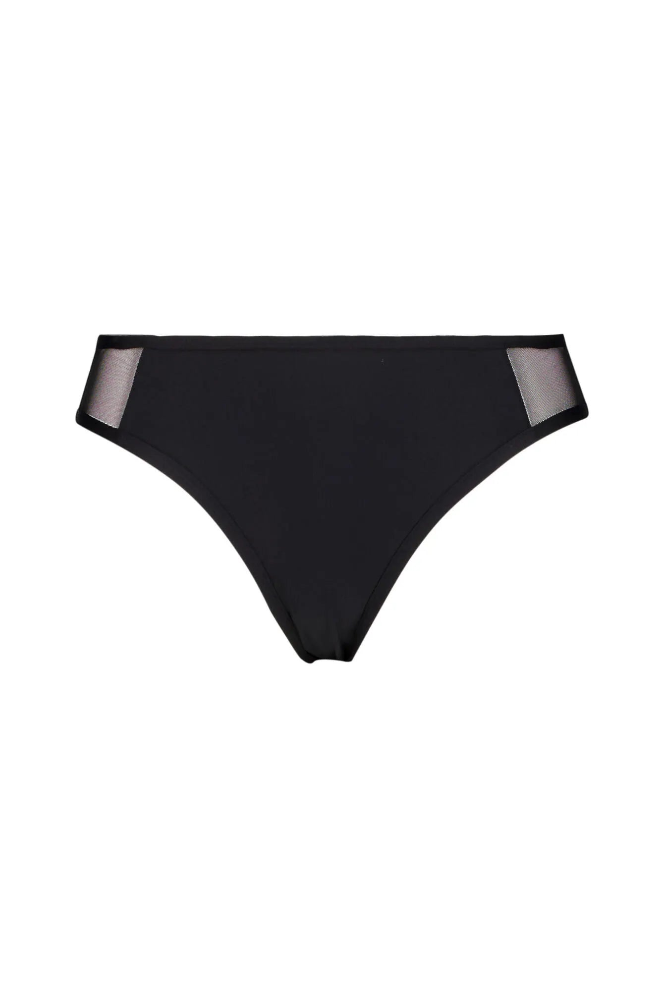 Bikini-Slip mit Mesh-Einsatz