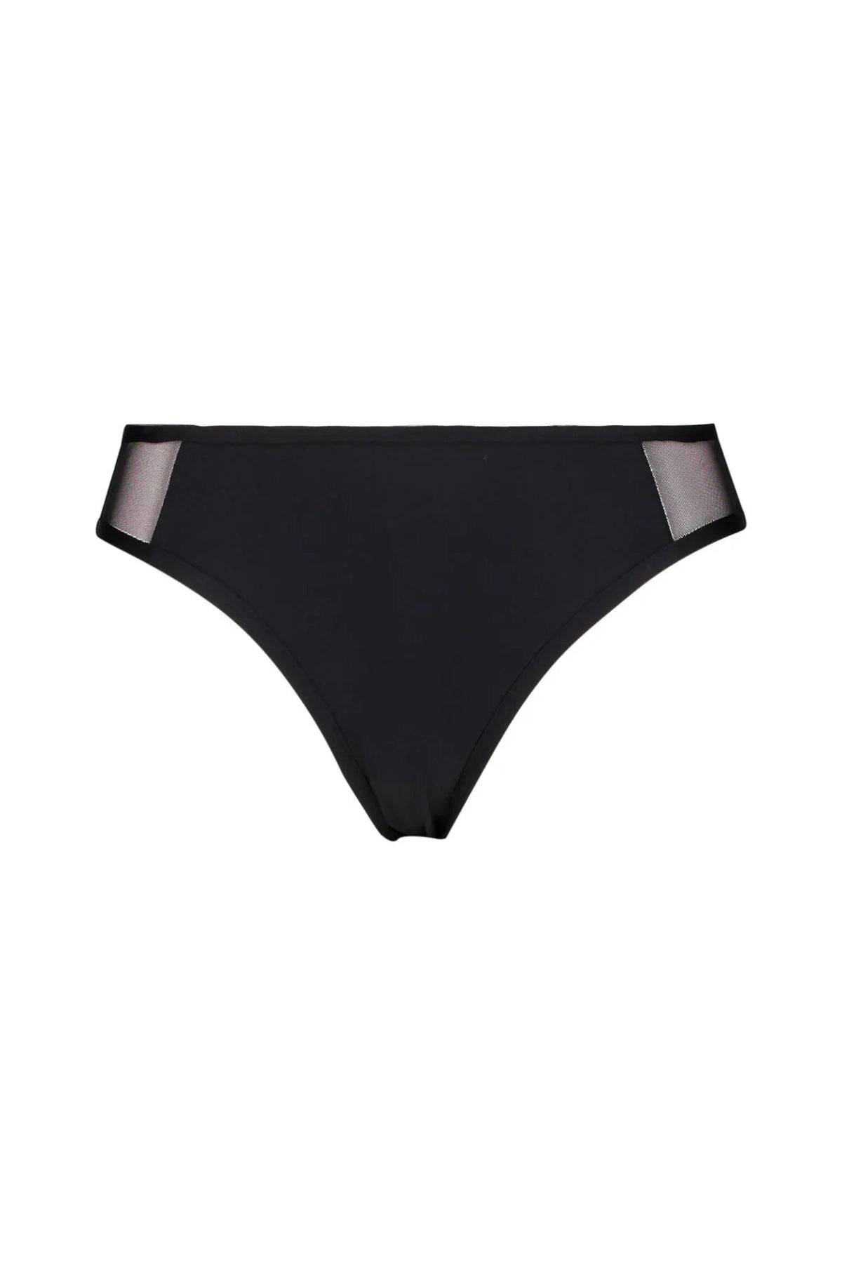 Bikini-Slip mit Mesh-Einsatz