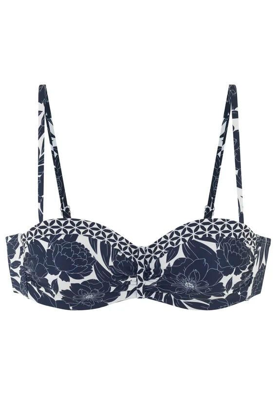 Bügel-Bandeau-Bikini-Top BLOSSOM