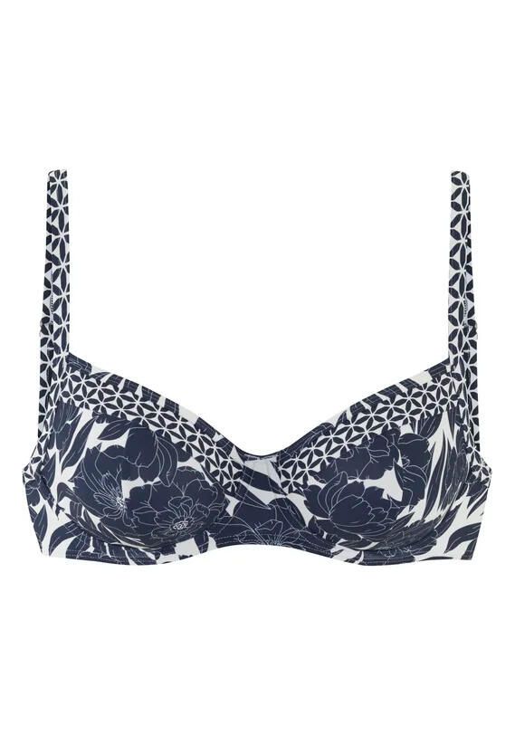Bügel-Bikini-Top floral
