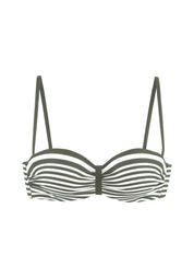 Bikini-Top gestreift