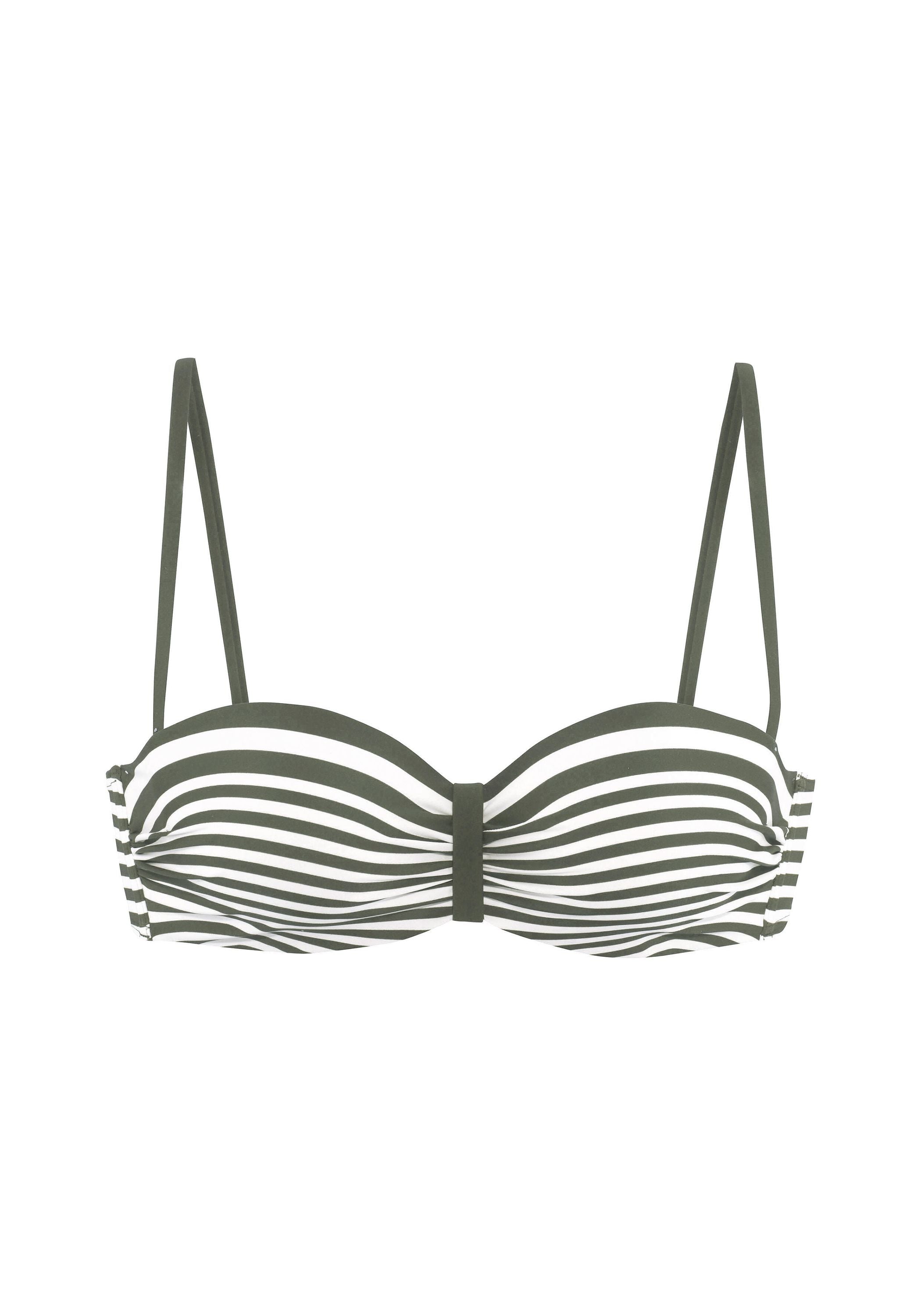 Bikini-Top gestreift