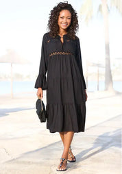 Strandkleid Midi aus Viskose