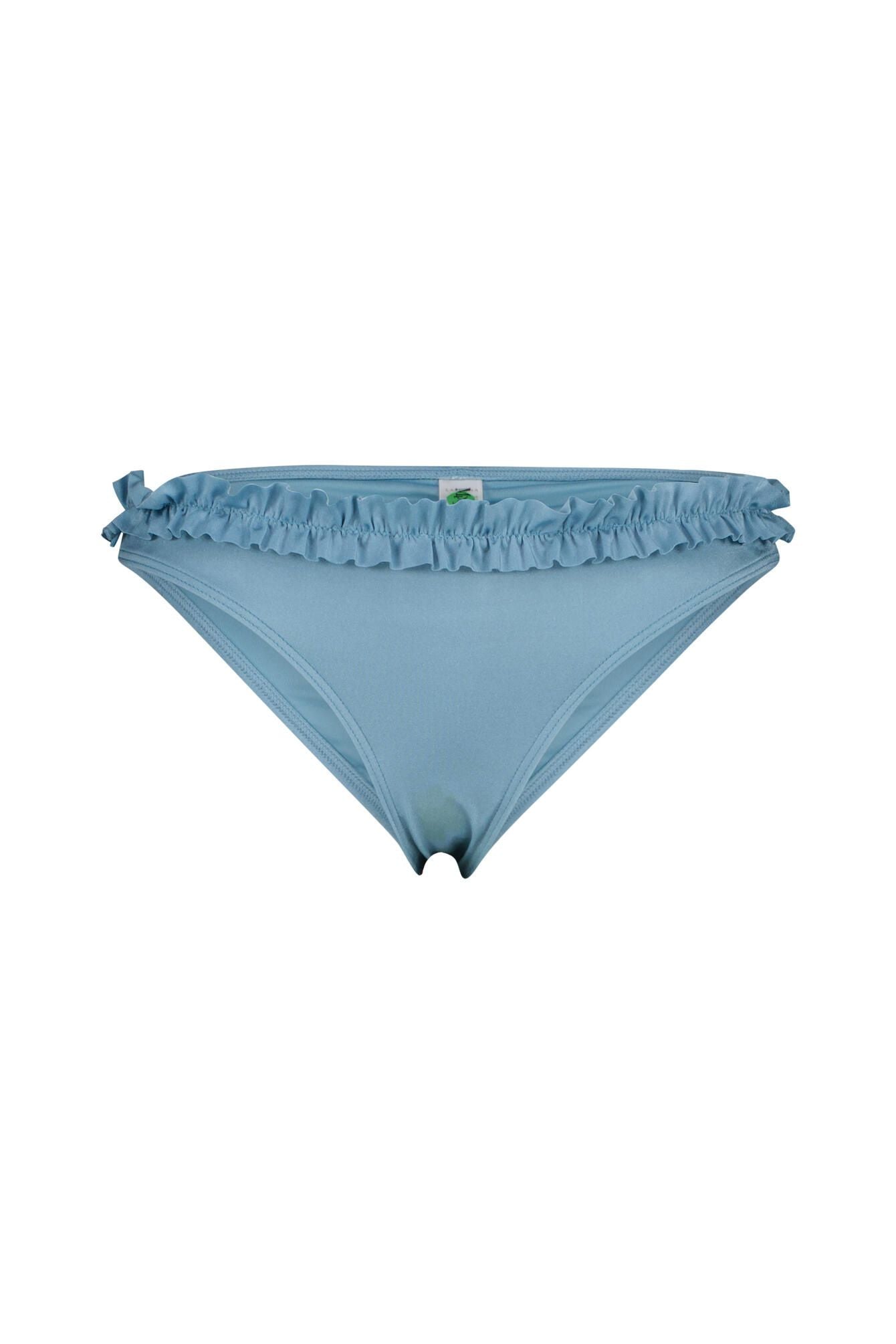 Bikini-Slip mit Rüschen