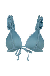 Triangel-Bikini-Top mit Rüschen