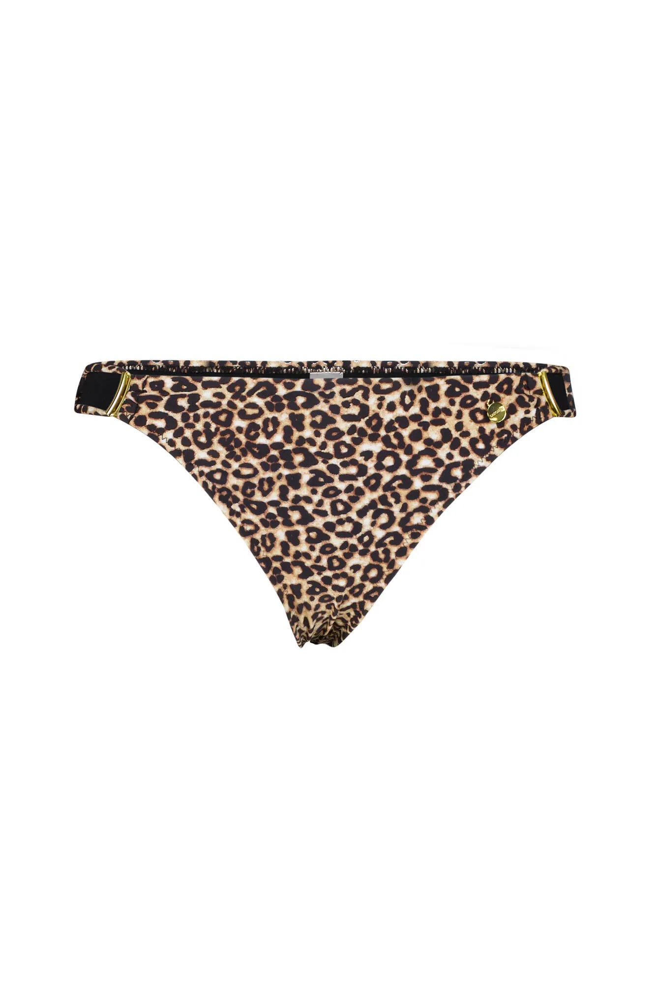 Bikini-Hose mit Leo-Print
