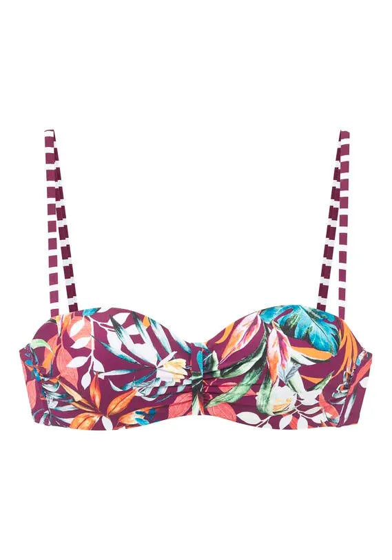 Bügel-Bandeau-Bikini-Top CADU
