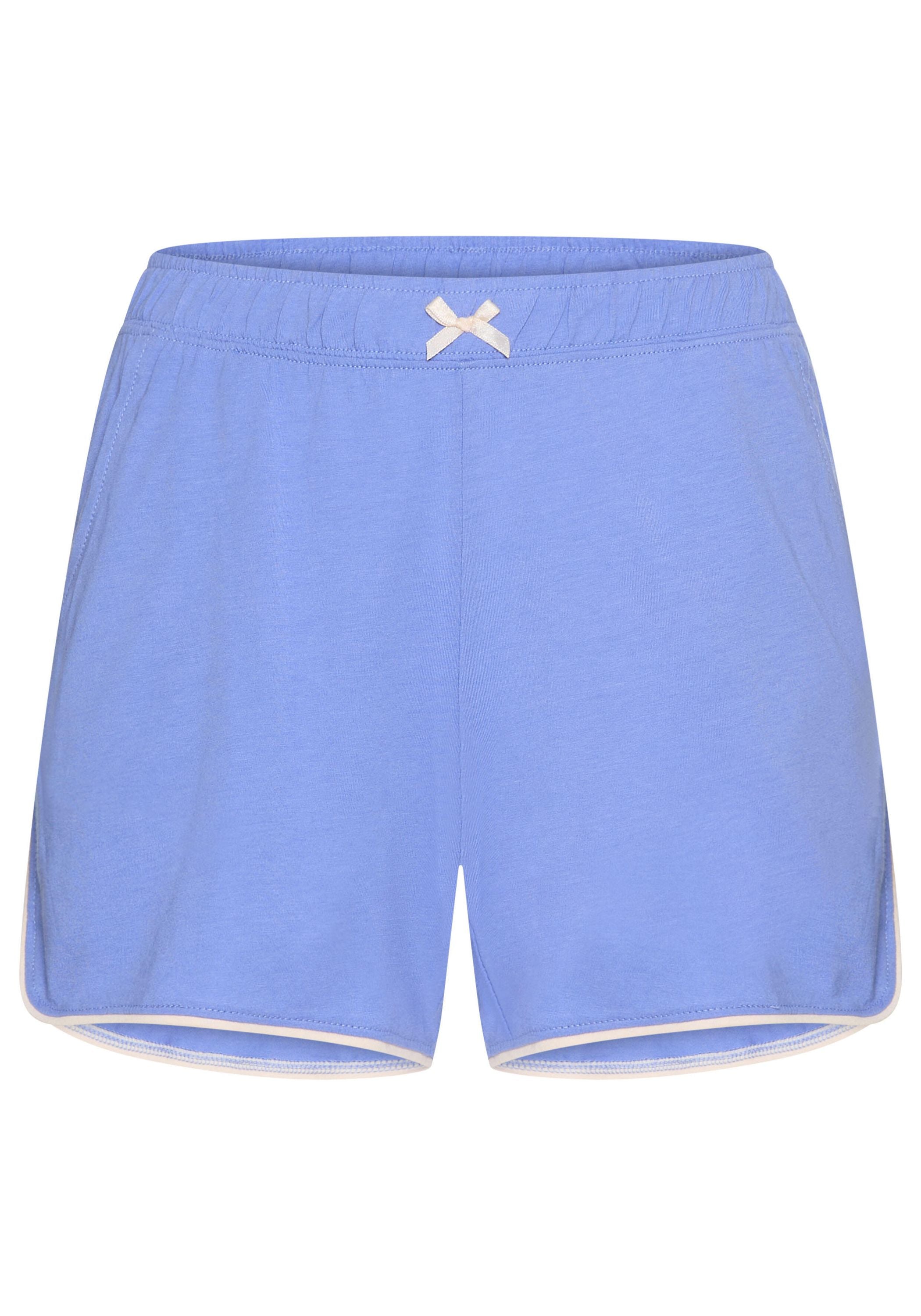 Schlafshorts aus Viskosemix