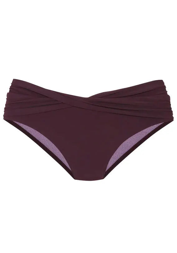 Bikini-Slip mit Umschlag