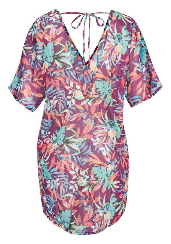 Chiffontunika floral