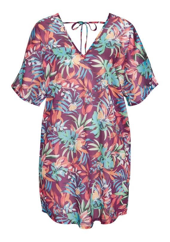 Chiffontunika floral