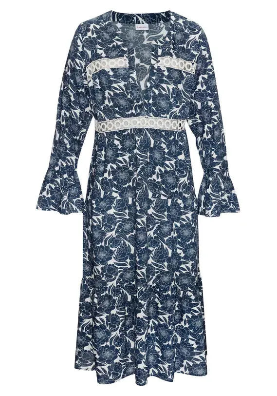 Strandkleid Midi floral