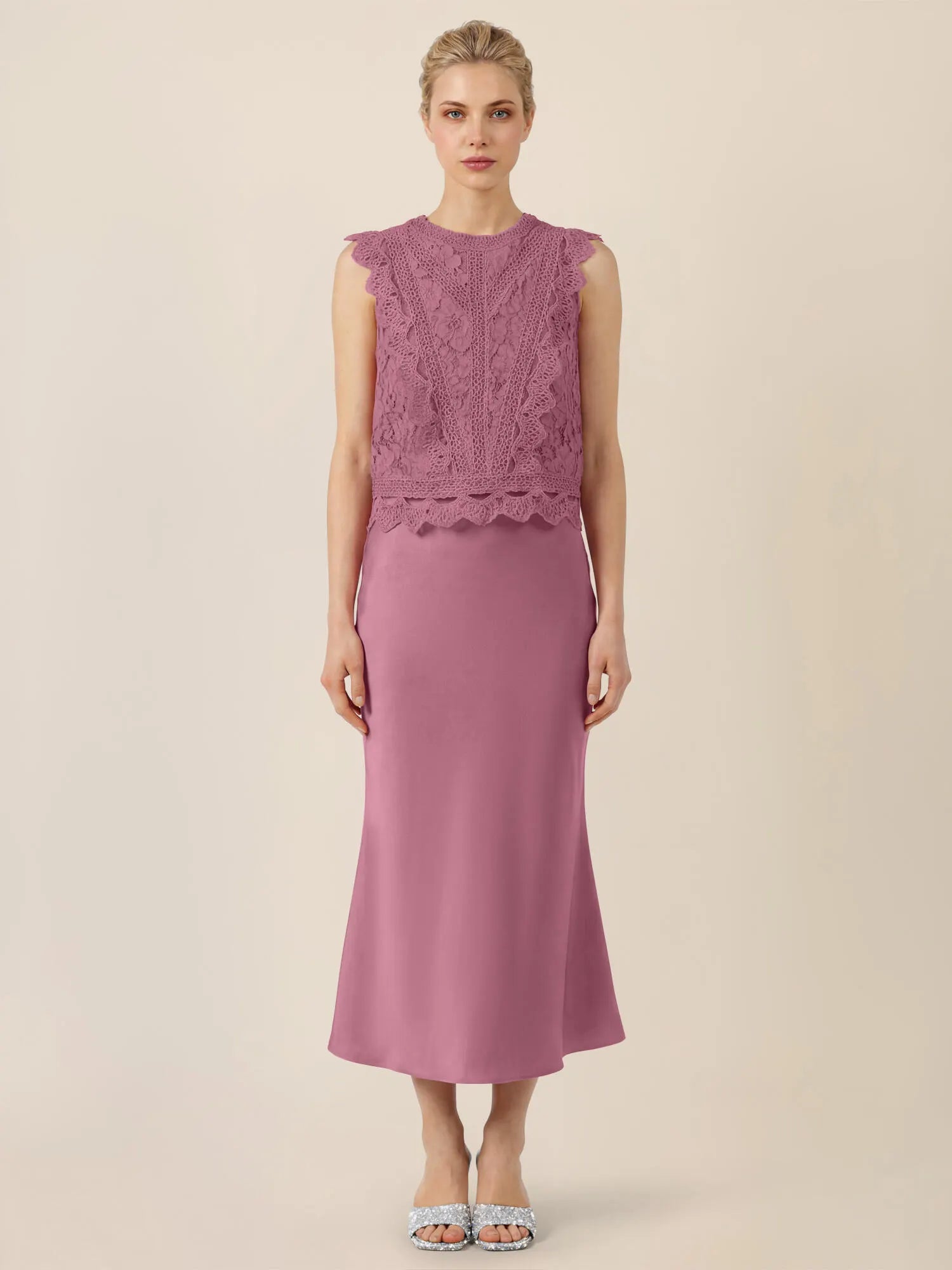 Satinrock Midi