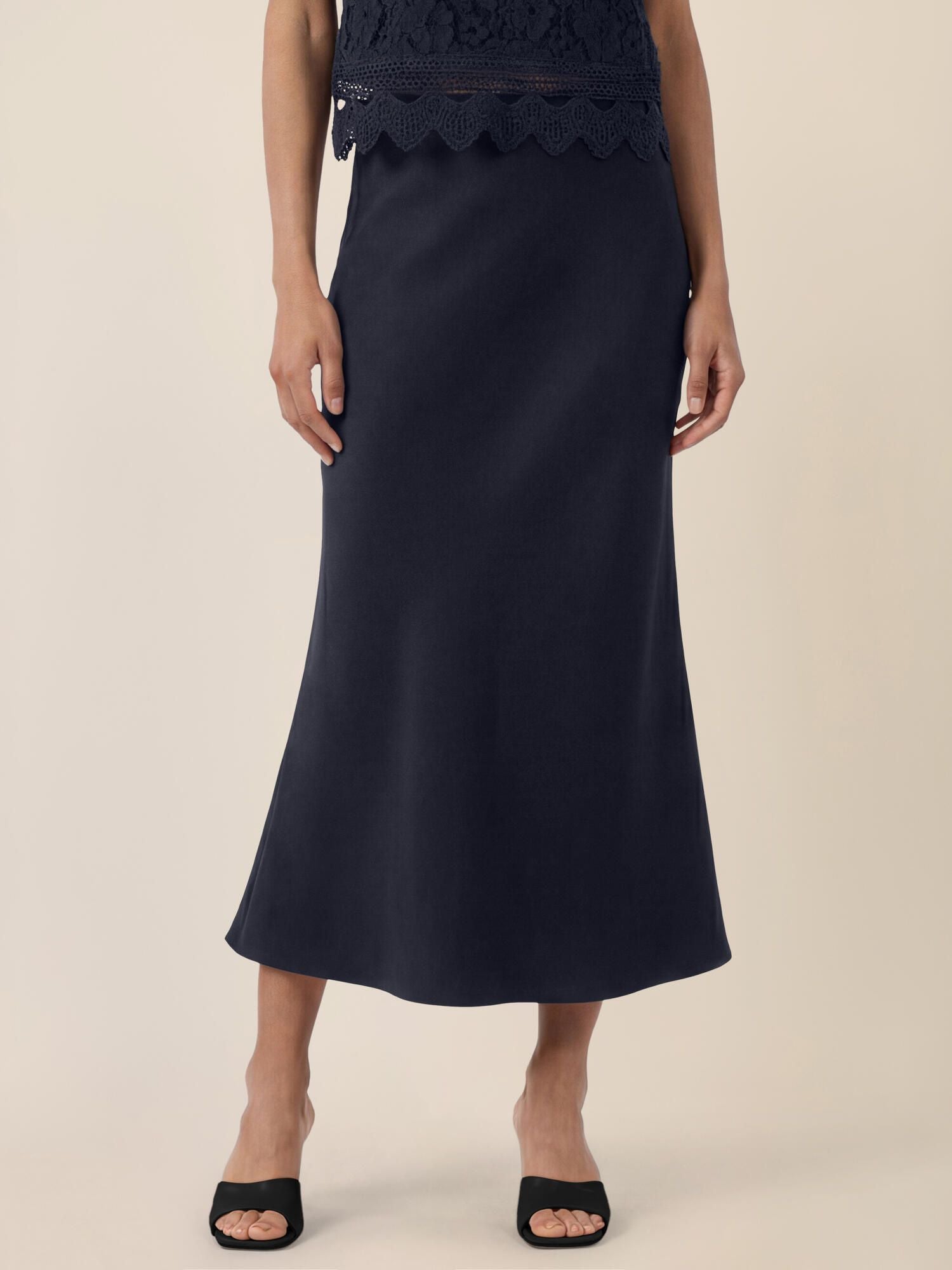 Satinrock Midi