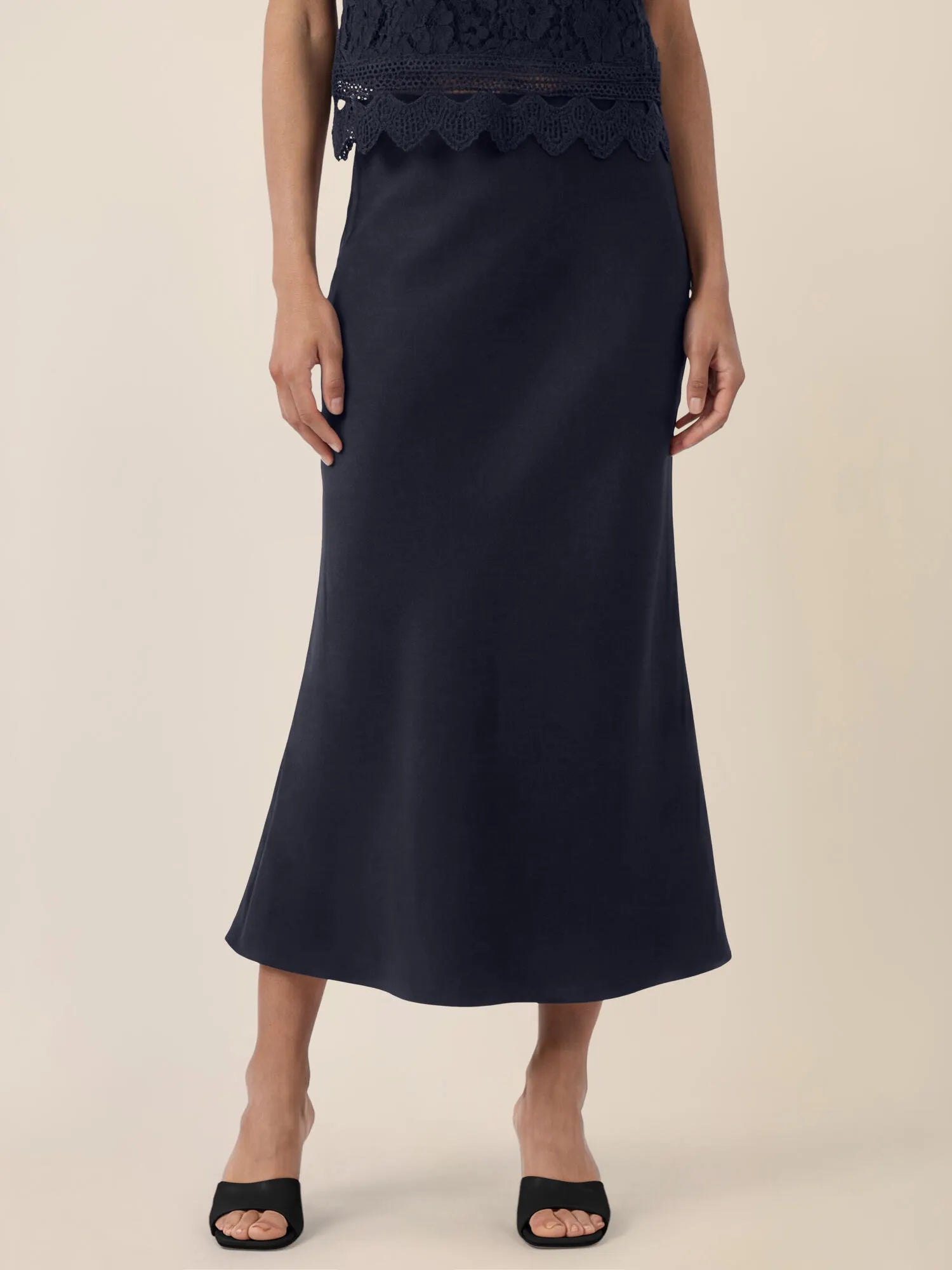 Satinrock Midi