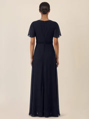 Jumpsuit aus Chiffon