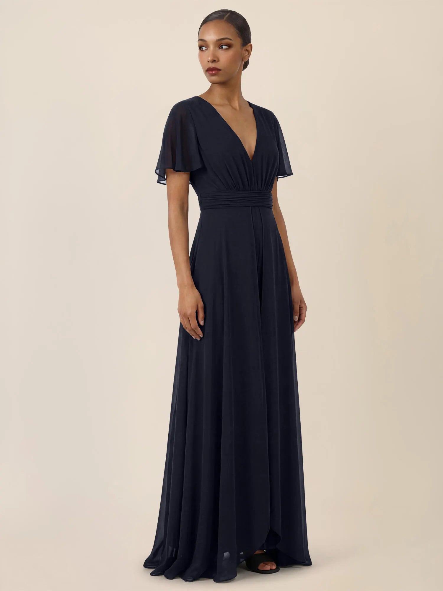 Jumpsuit aus Chiffon
