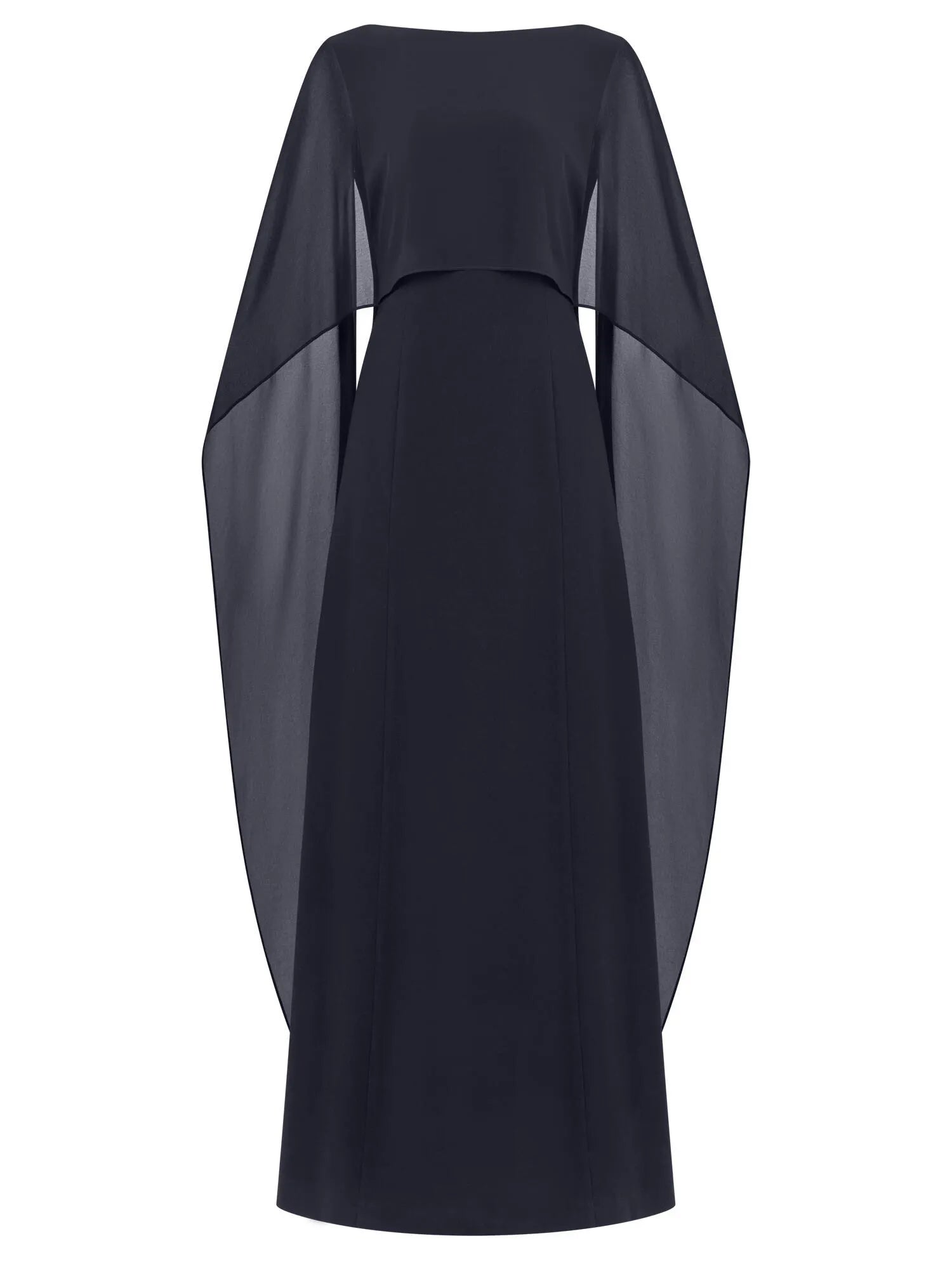 Abendkleid Maxi mit Cape