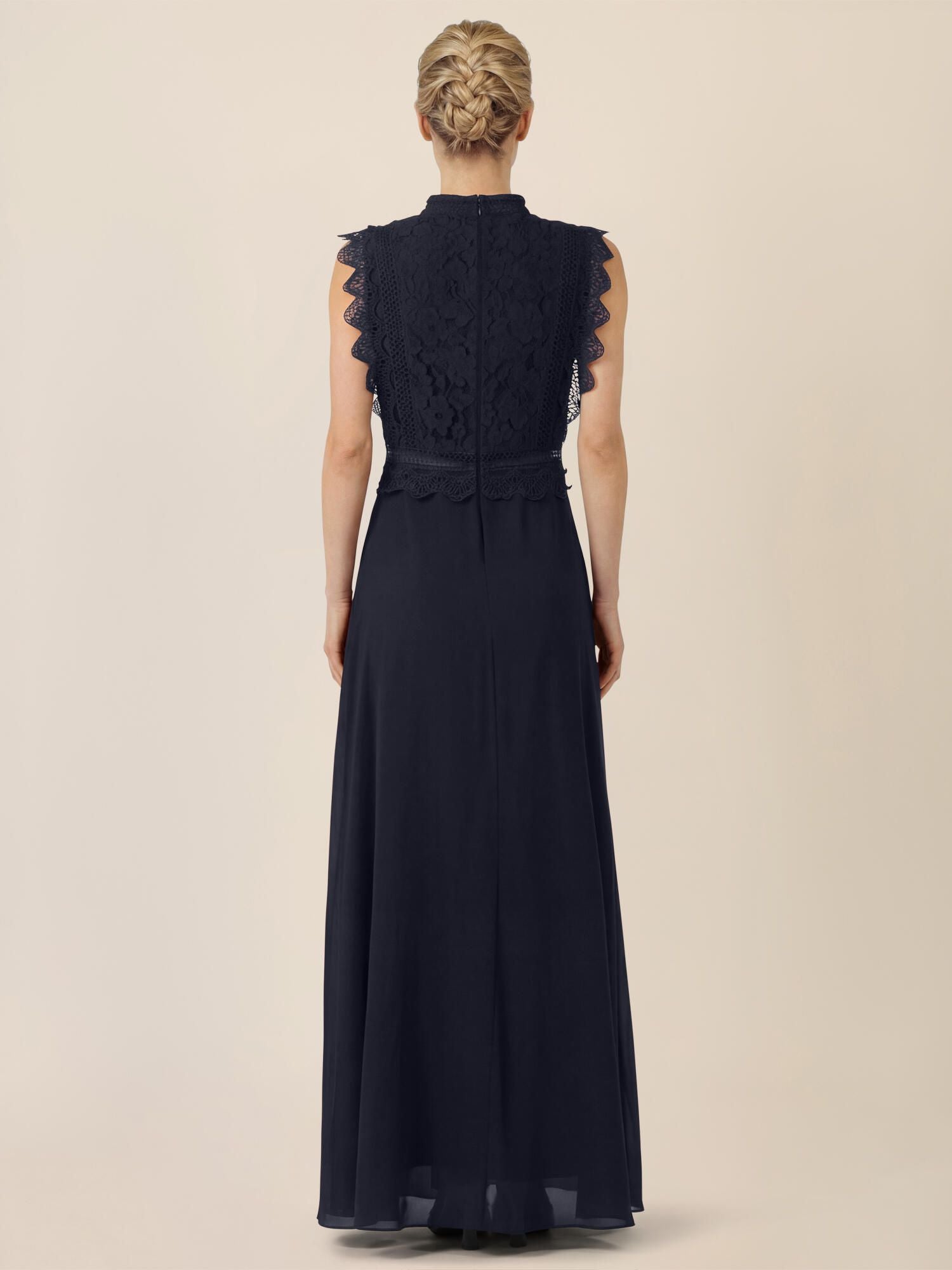 Abendkleid Maxi mit Spitze