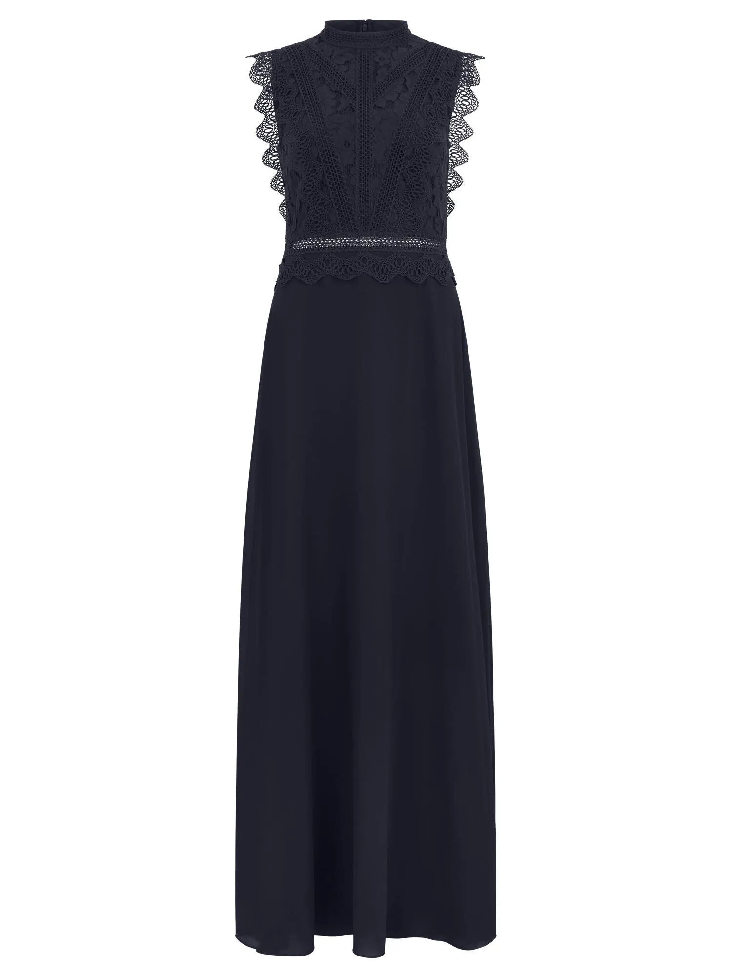 Abendkleid Maxi mit Spitze