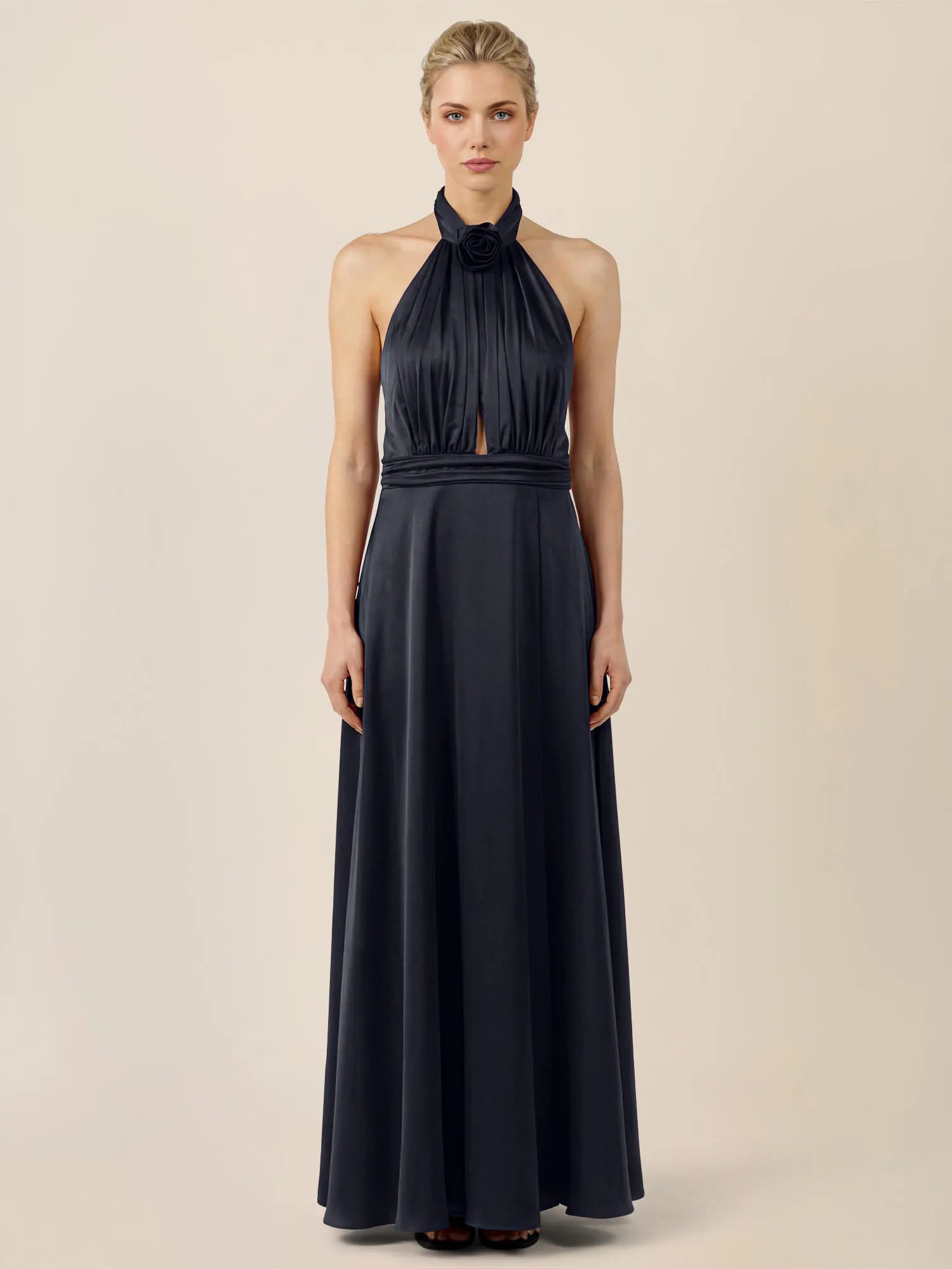 Neckholderkleid Maxi