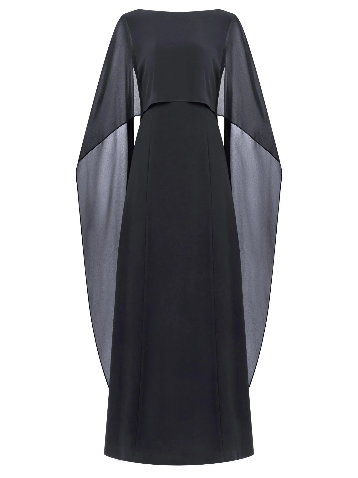 Abendkleid Maxi mit Cape