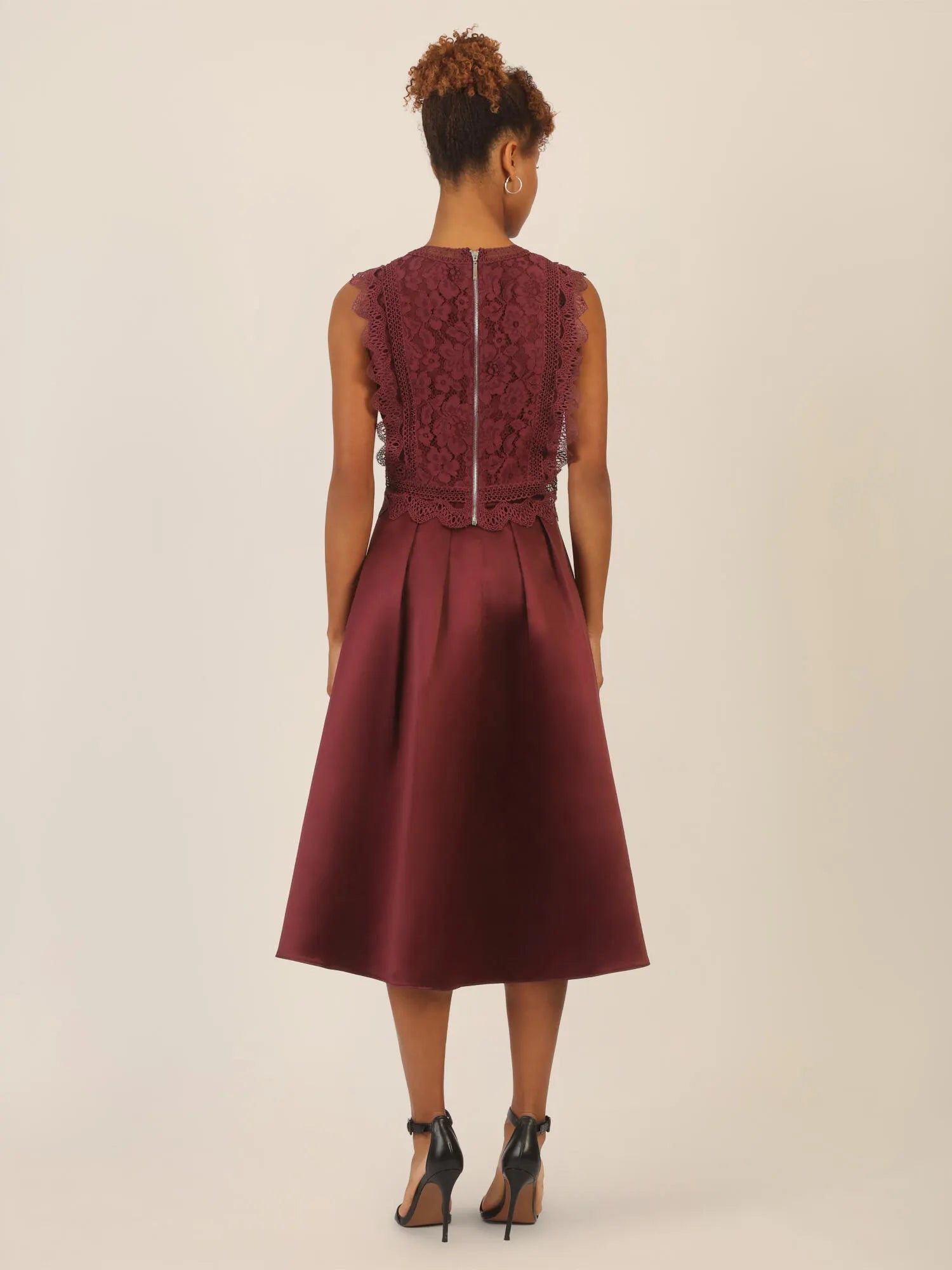 Satinrock Midi
