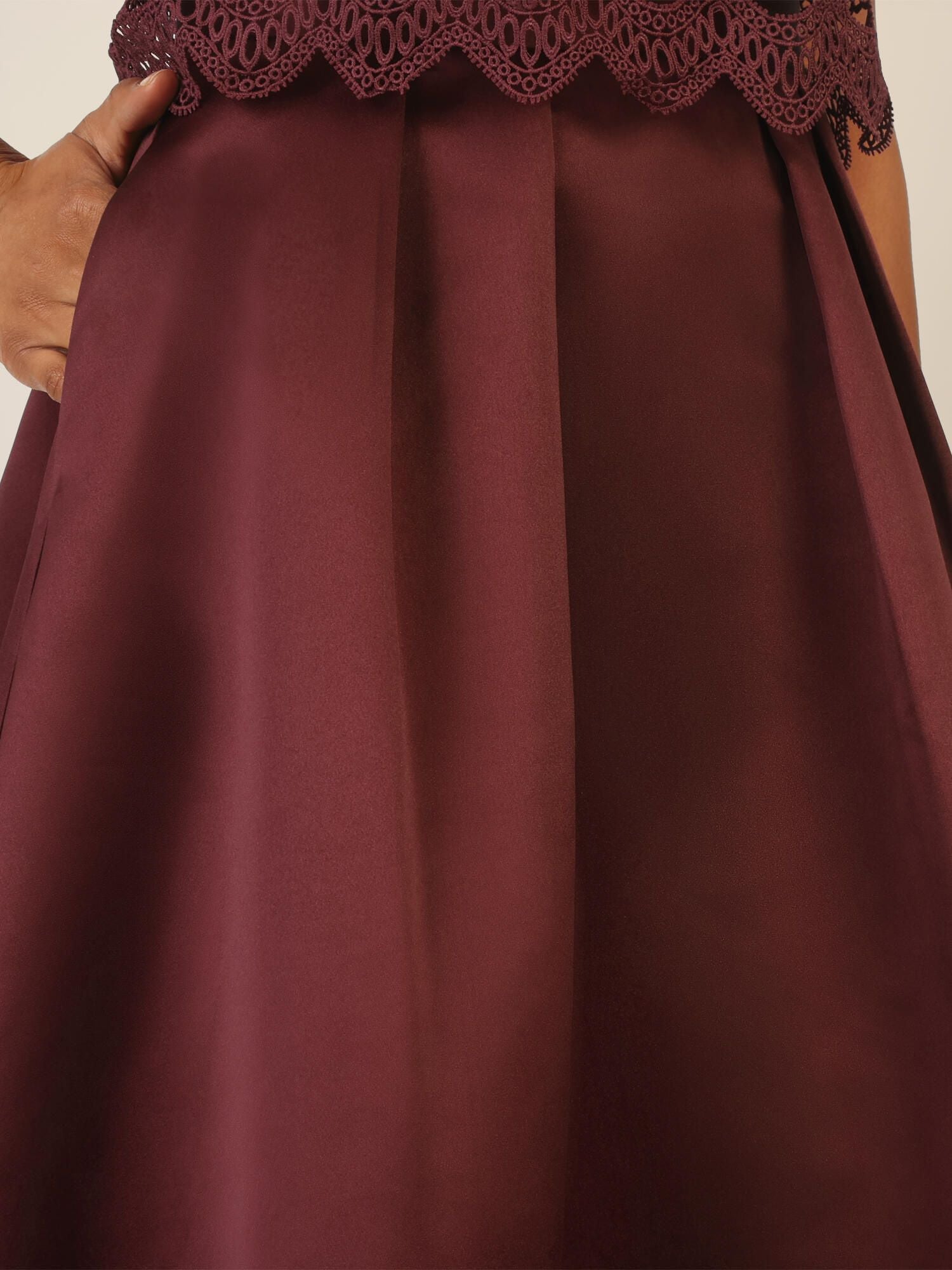 Satinrock Midi