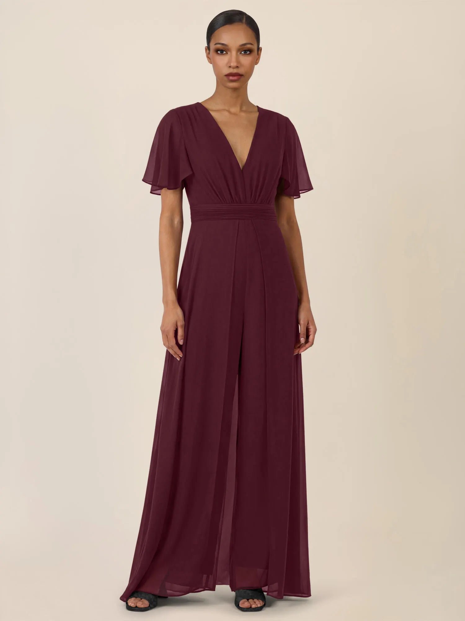 Jumpsuit aus Chiffon