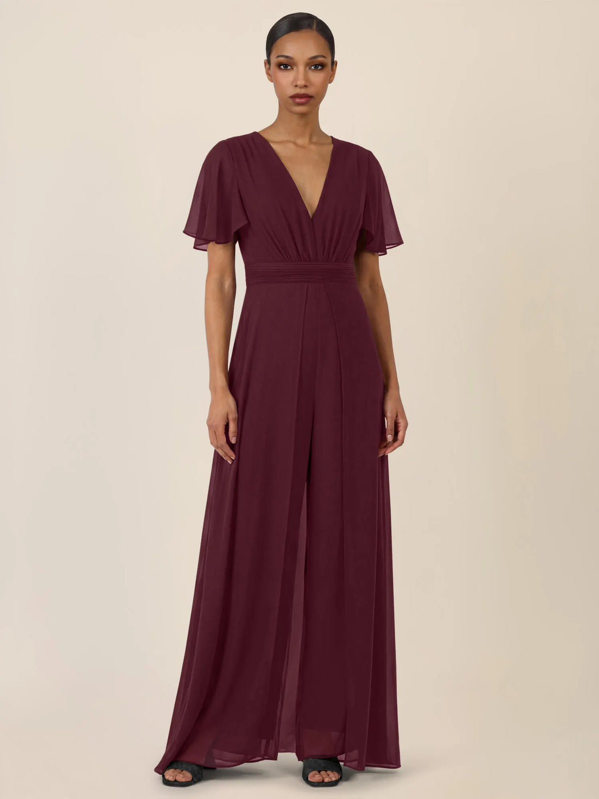 Jumpsuit aus Chiffon