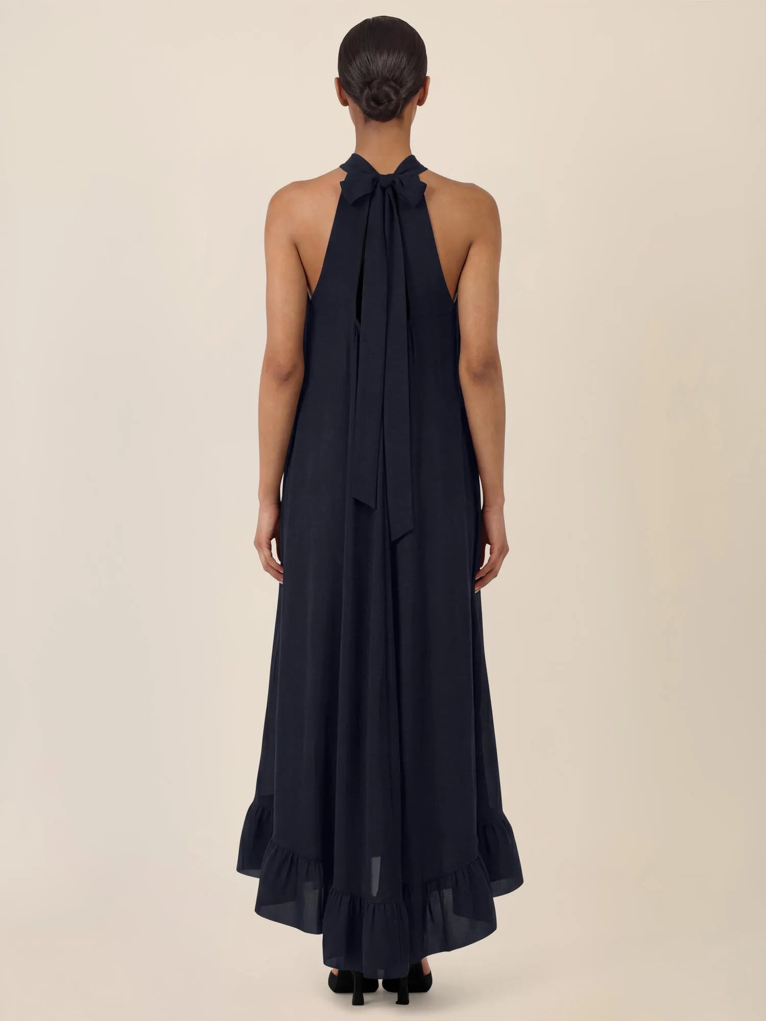 Chiffonkleid Maxi