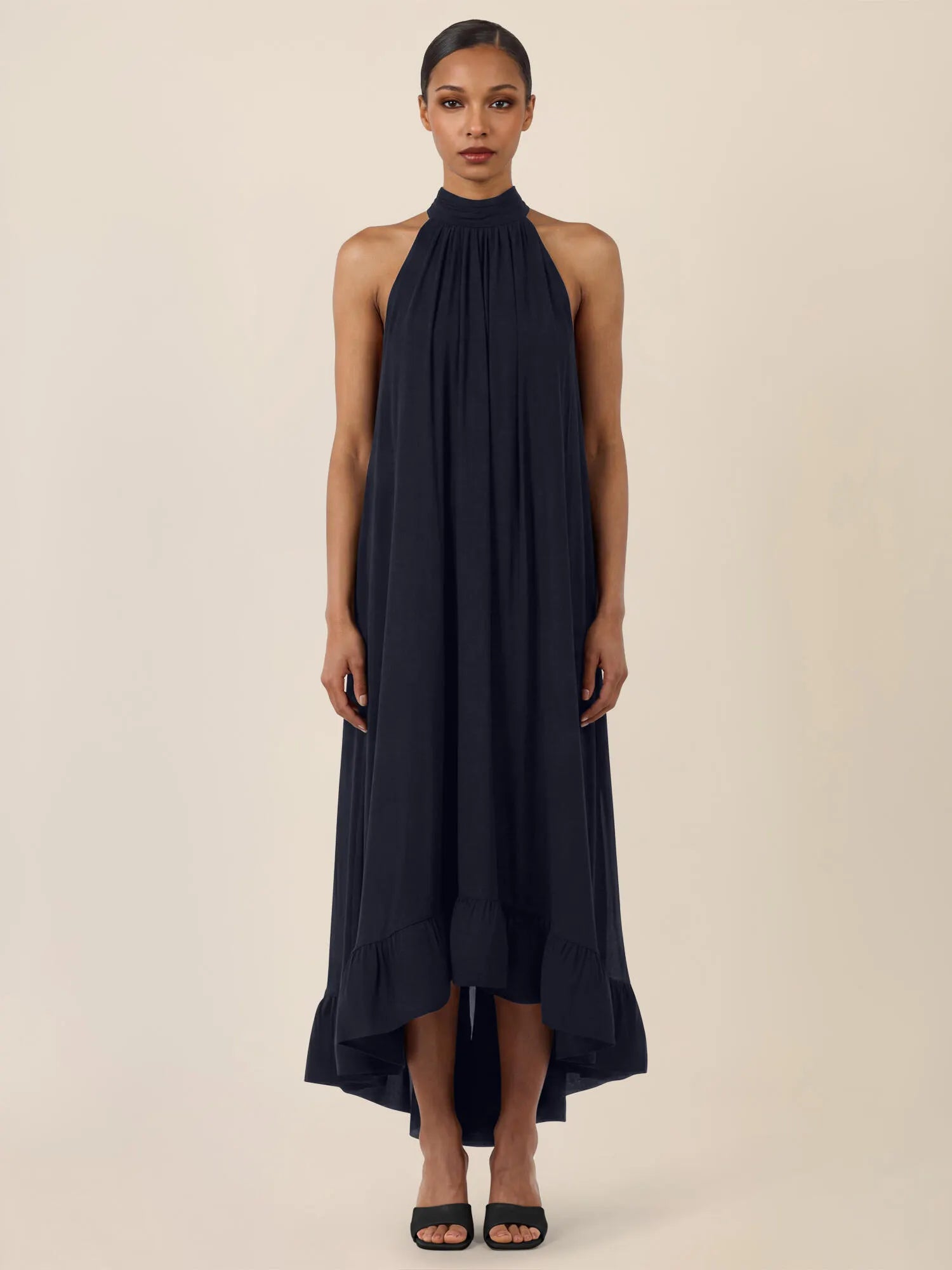 Chiffonkleid Maxi