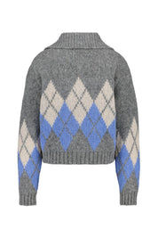 Strickcardigan aus Alpakamix