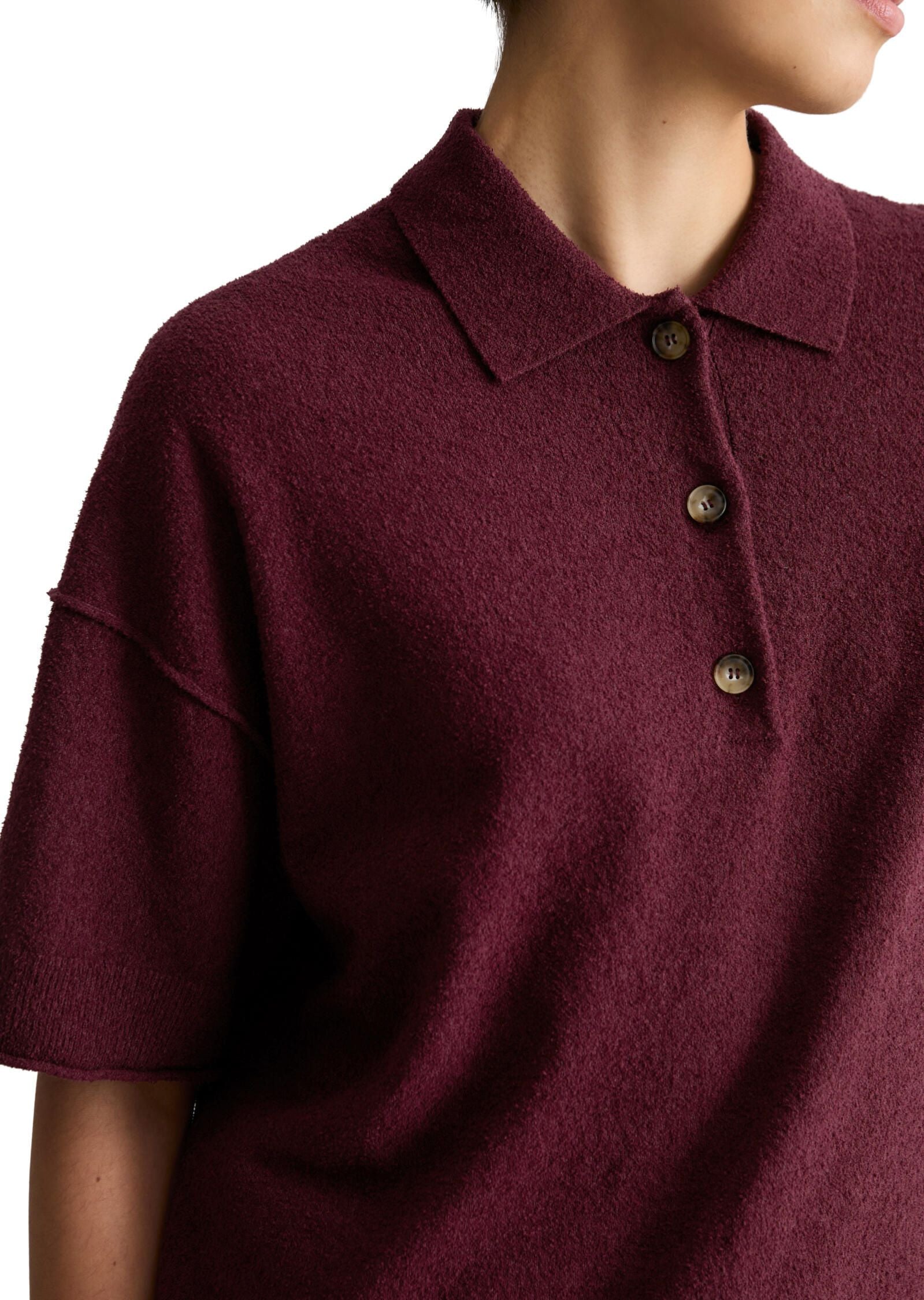 Strick-Poloshirt Regular Fit