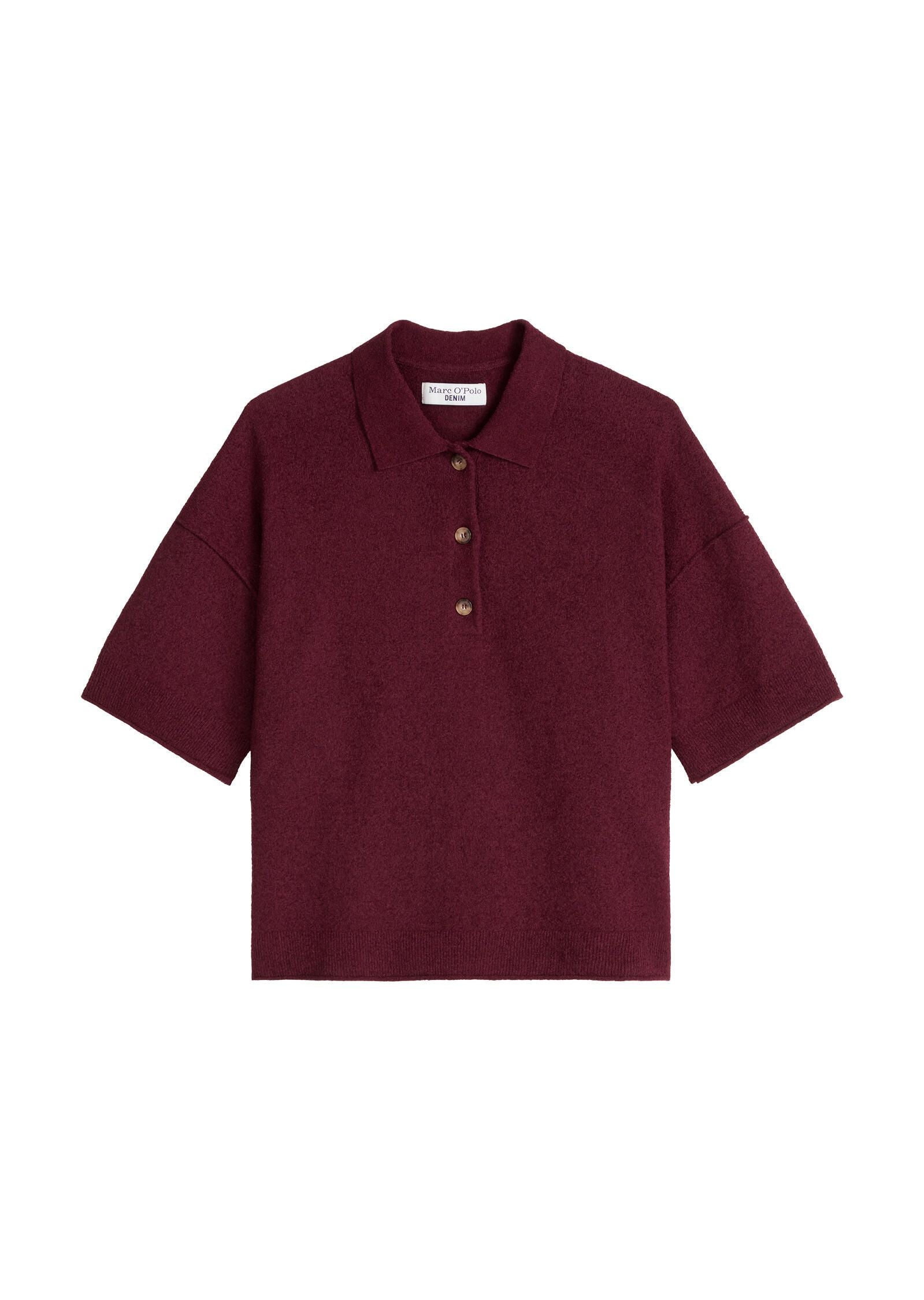 Strick-Poloshirt Regular Fit