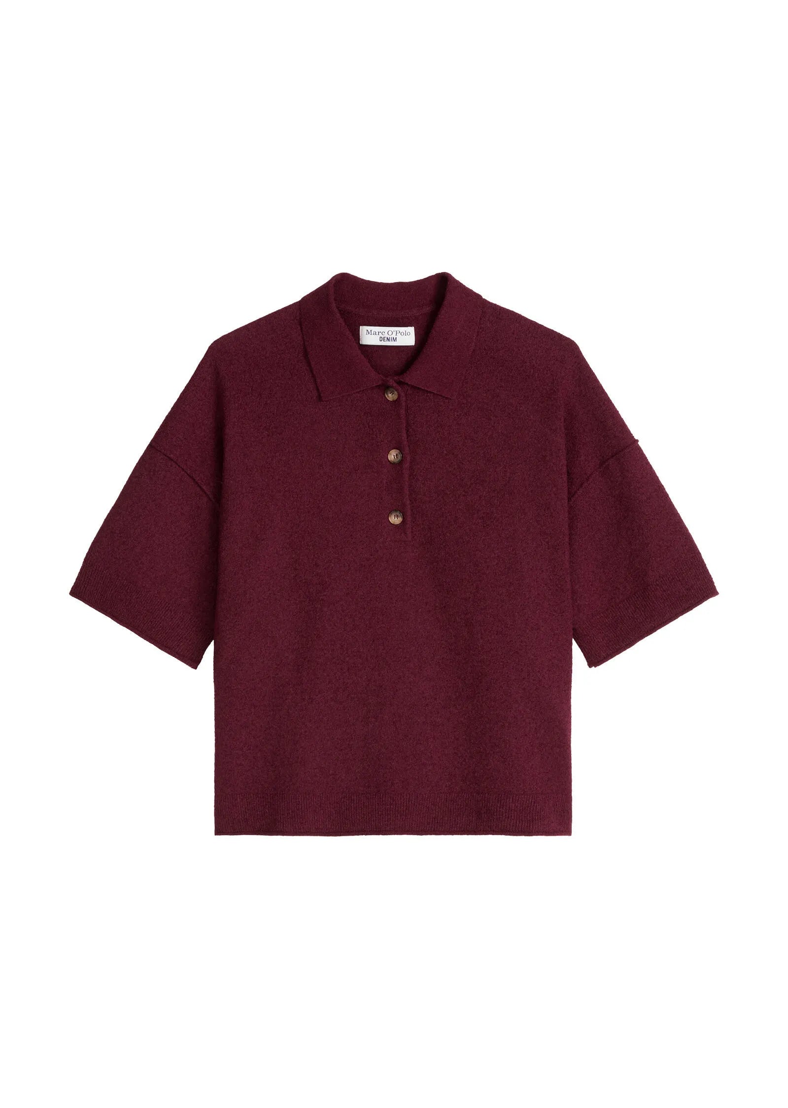 Strick-Poloshirt Regular Fit