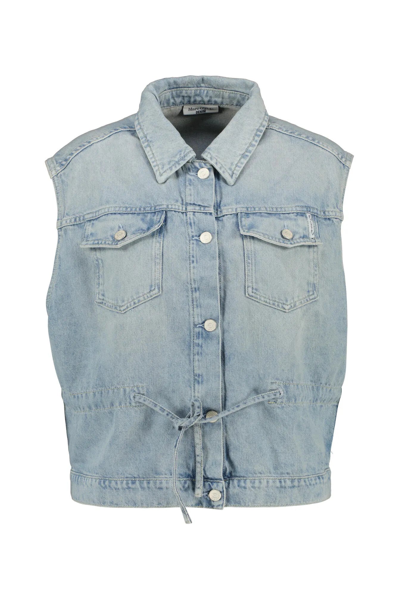 Jeans-Weste aus Bio-Baumwolle