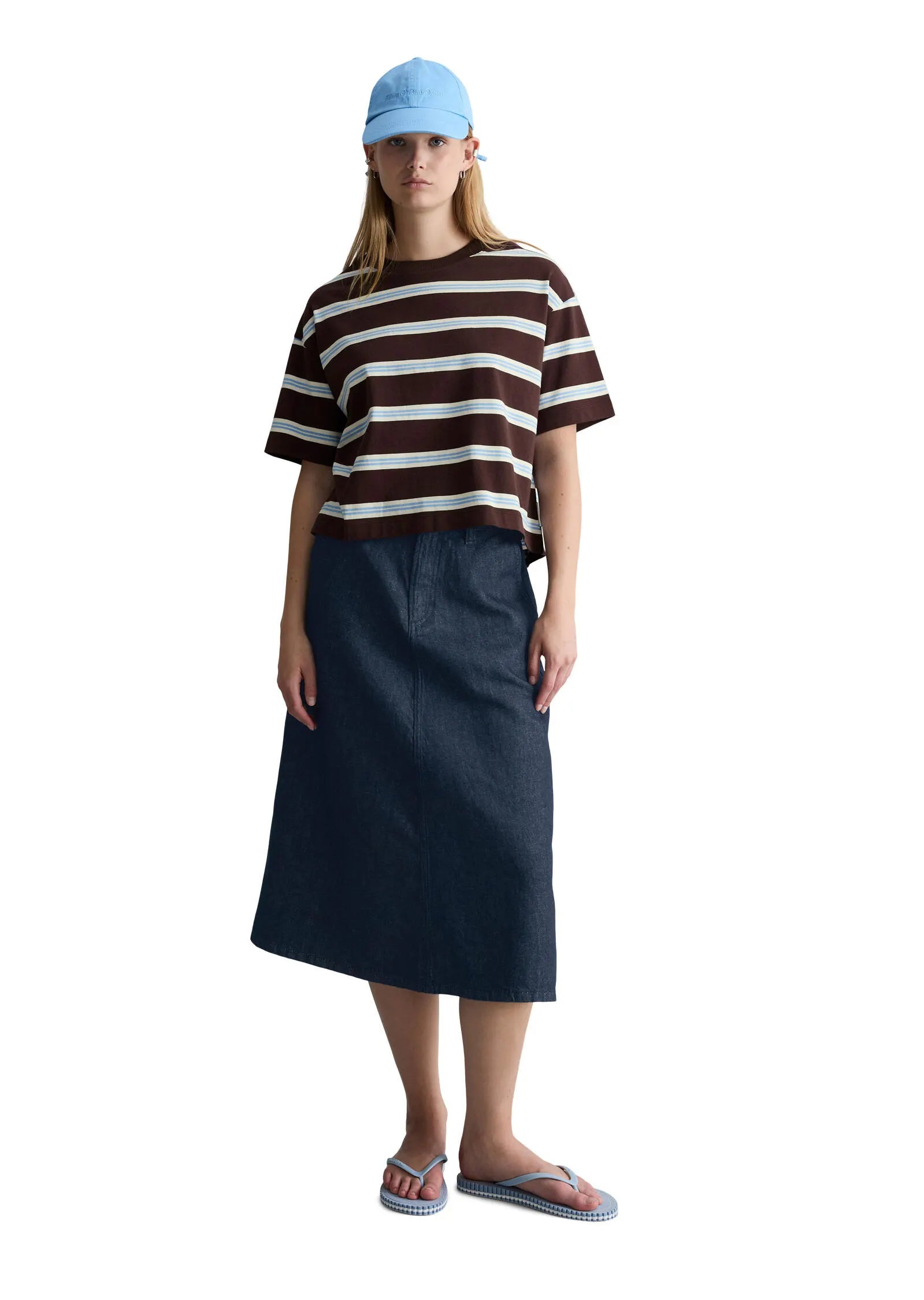 T-Shirt gestreift Relaxed Fit