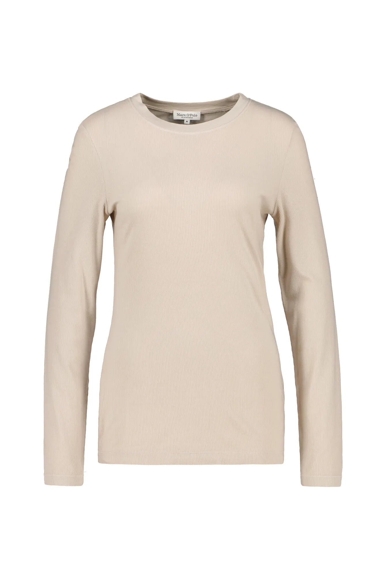 Ripp-Langarmshirt aus Baumwolle