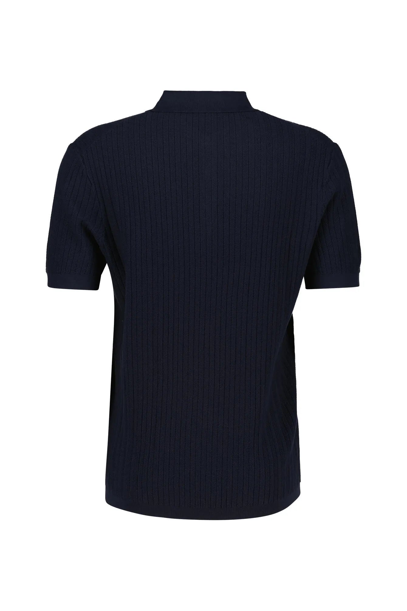 Strickpoloshirt TOBIAS aus Baumwolle