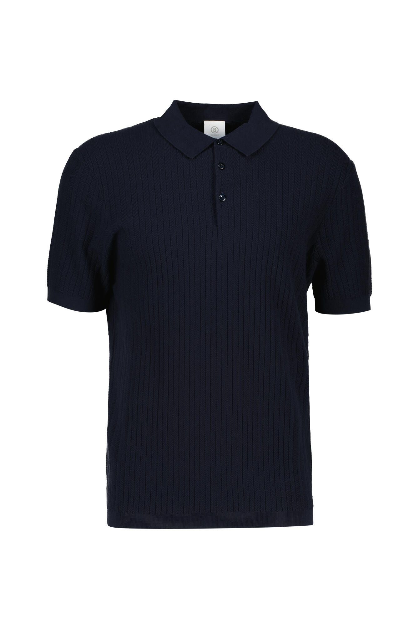 Strickpoloshirt TOBIAS aus Baumwolle