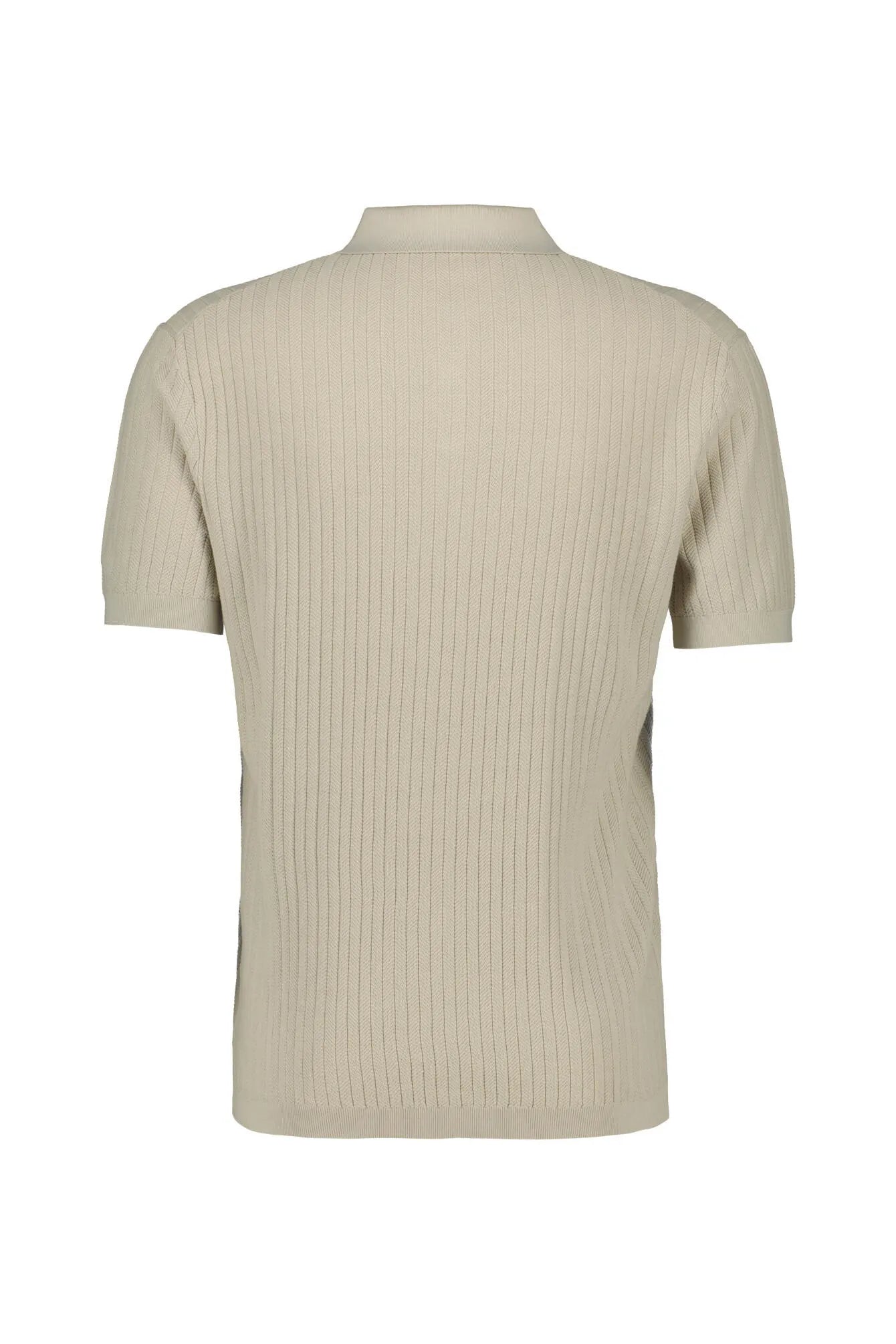 Strickpoloshirt TOBIAS aus Baumwolle