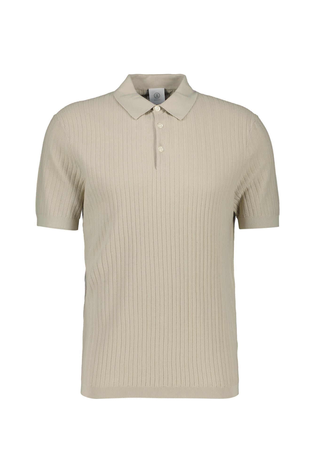 Strickpoloshirt TOBIAS aus Baumwolle