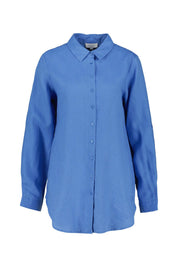 Longbluse aus Leinen