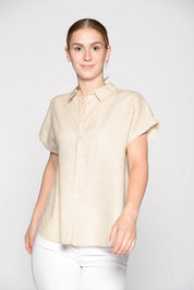 Leinenbluse Relaxed Fit