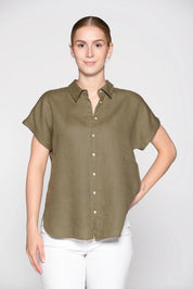 Leinenbluse Relaxed Fit
