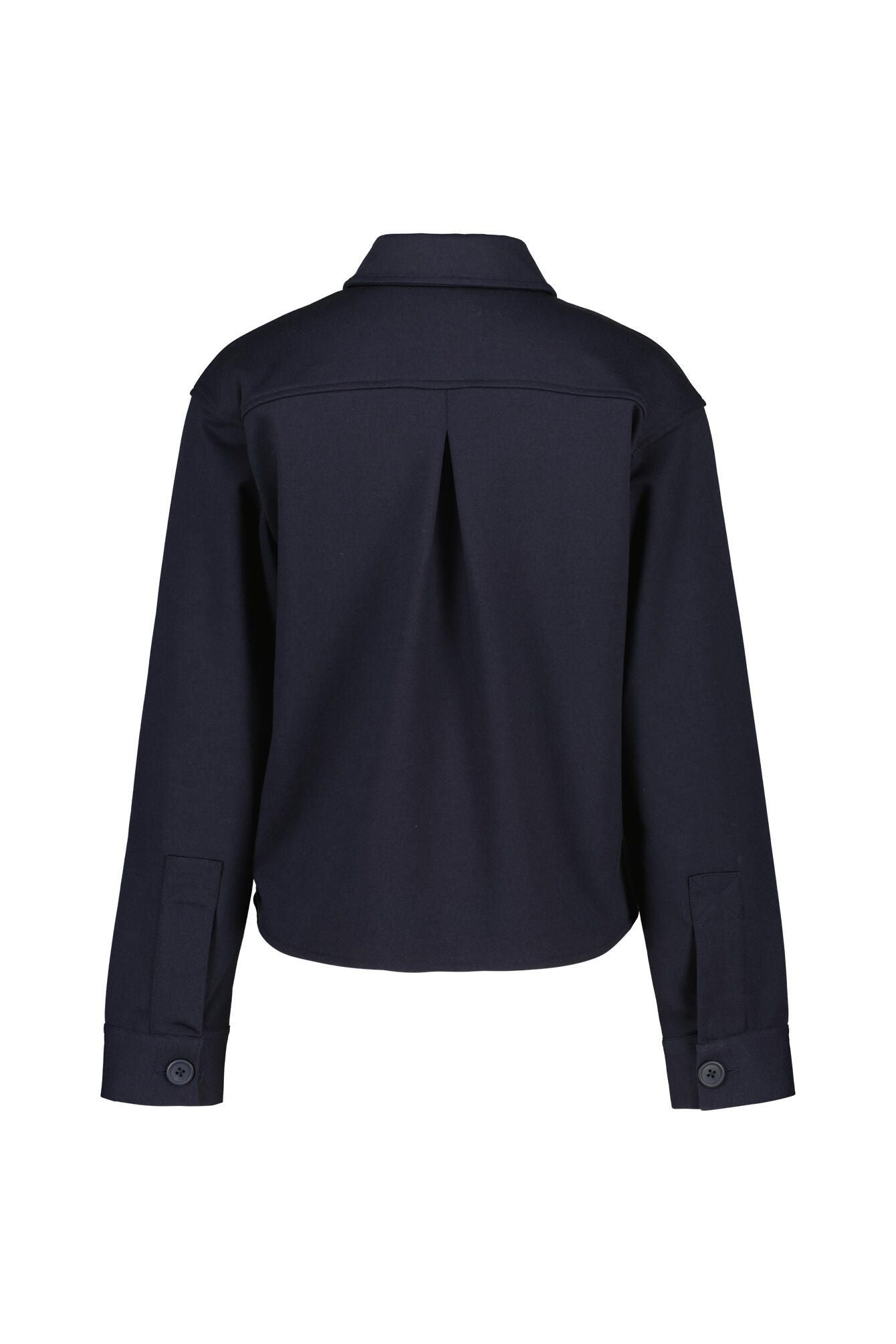 Overshirt mit aufgesetzten Brusttaschen