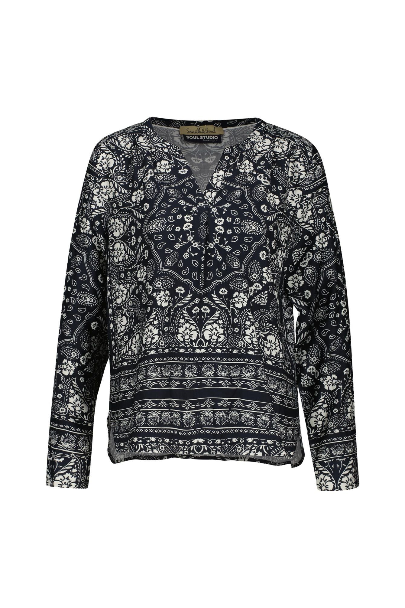 Bluse aus Viskose